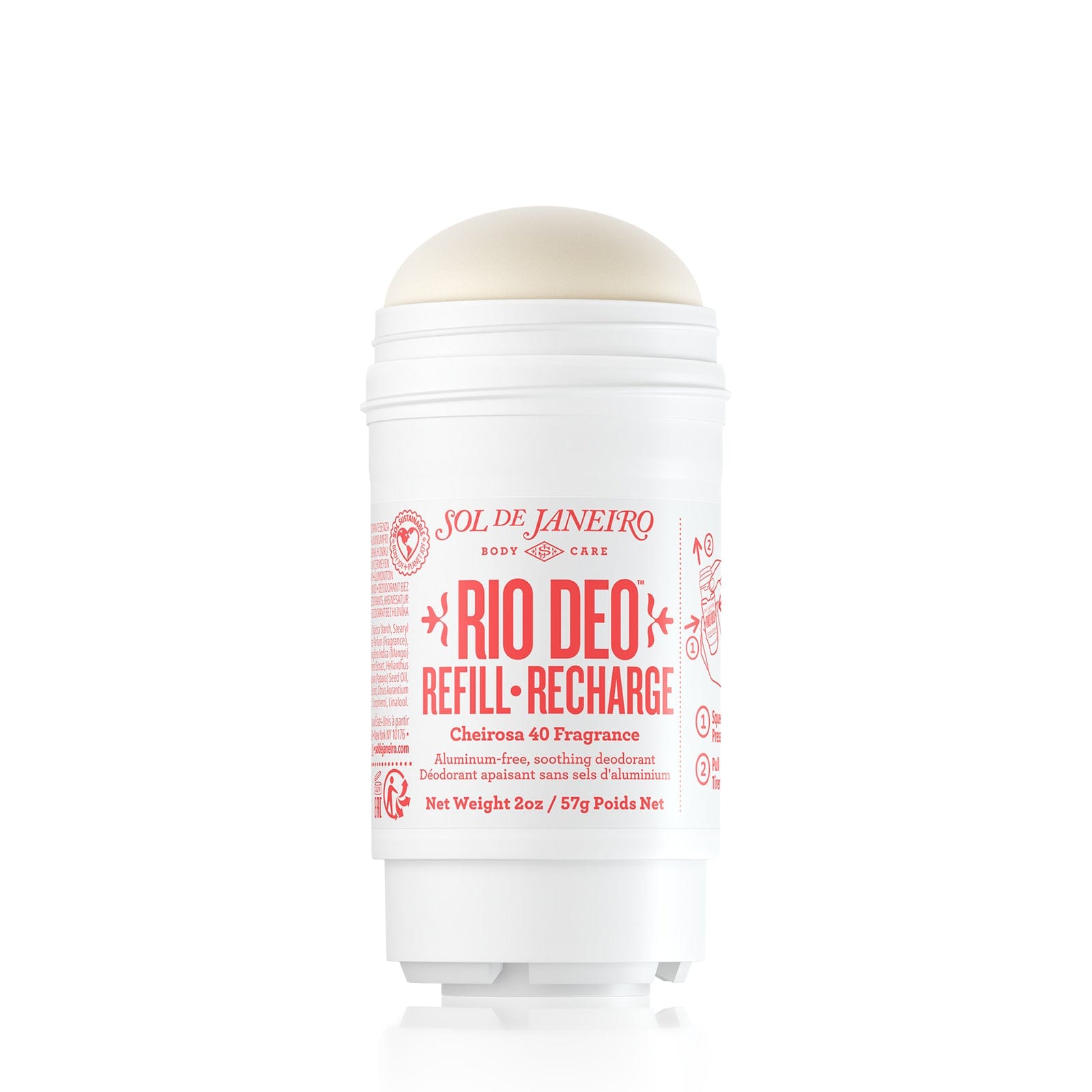 Rio Deo Aluminum-Free Deodorant Cheirosa 40 - Image 10